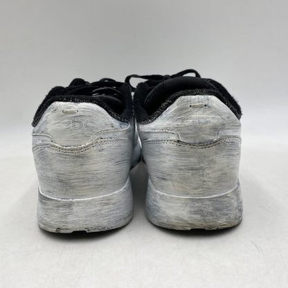 【中古品】【メンズ】 MAISON MARGIELA × REEBOK メゾン マルジェラ×リーボック H04859 CLASSIC LEATHER TABI BIANCHETTO クラシック レザー タビ ビアンケット スニーカー シューズ 靴 183-260609-cs-03-izu サイズ：28.5cm カラー：ホワイト系×ブラック 万代Net店