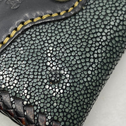 【現状渡し品】【メンズ/レディース】 SAAD -ARIF COLLECTION- サード アリフコレクション EAGLE CUSTOM STINGRAY LEATHER COIN CASE イーグル カスタム スティングレイ レザー コインケース 財布 200-260610-kh-01-izu 万代Net店