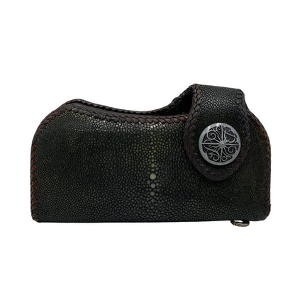 【現状渡し品】【メンズ/レディース】 SAAD サード STINGRAY LEATHER CONCHO LONG WALLET スティングレイ レザー コンチョ ロング ウォレット 財布 200-260610-kh-03-izu 万代Net店