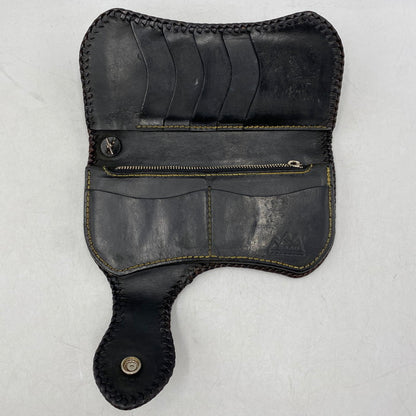 【現状渡し品】【メンズ/レディース】 SAAD サード STINGRAY LEATHER CONCHO LONG WALLET スティングレイ レザー コンチョ ロング ウォレット 財布 200-260610-kh-03-izu 万代Net店