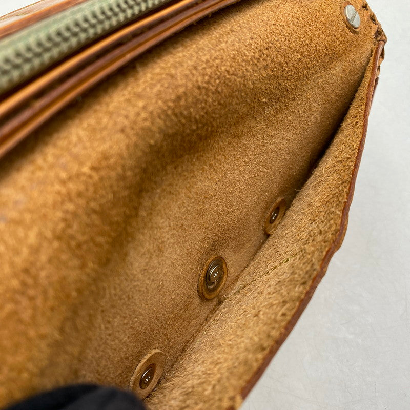 【中古品】【メンズ/レディース】 SAAD サード LEATHER CONCHO LONG WALLET レザー コンチョ ロング ウォレット 財布 200-260610-kh-02-izu カラー：ブラウン 万代Net店