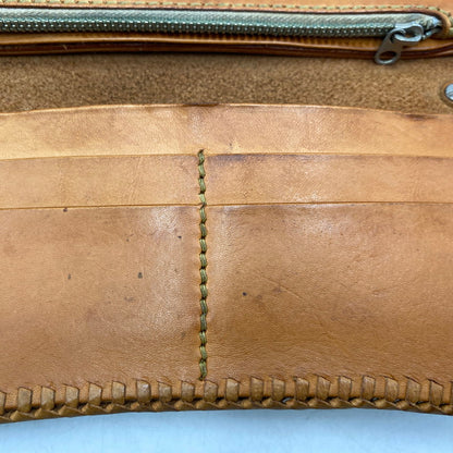 【中古品】【メンズ/レディース】 SAAD サード LEATHER CONCHO LONG WALLET レザー コンチョ ロング ウォレット 財布 200-260610-kh-02-izu カラー：ブラウン 万代Net店