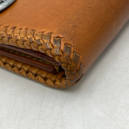 【中古品】【メンズ/レディース】 SAAD サード LEATHER CONCHO LONG WALLET レザー コンチョ ロング ウォレット 財布 200-260610-kh-02-izu カラー：ブラウン 万代Net店