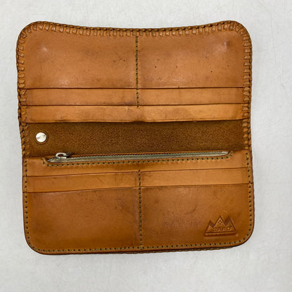 【中古品】【メンズ/レディース】 SAAD サード LEATHER CONCHO LONG WALLET レザー コンチョ ロング ウォレット 財布 200-260610-kh-02-izu カラー：ブラウン 万代Net店