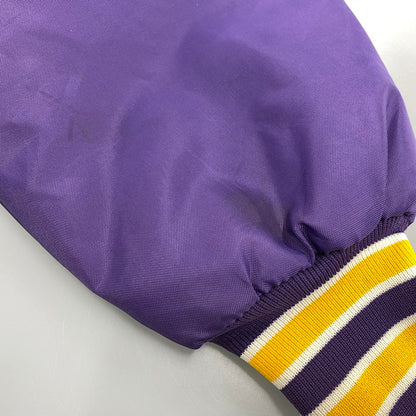 【中古品】【メンズ】 WESTARK ウエストアーク USA製 "ARTURO SAPO LOPEZ"EMBROIDERY NYLON STADIUM JACKET エンブロイダリー ナイロン スタジアム ジャケット アウター 146-260624-cs-09-izu サイズ：XL カラー：パープル 万代Net店