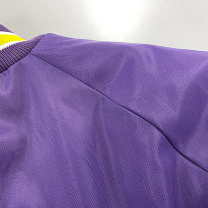 【中古品】【メンズ】 WESTARK ウエストアーク USA製 "ARTURO SAPO LOPEZ"EMBROIDERY NYLON STADIUM JACKET エンブロイダリー ナイロン スタジアム ジャケット アウター 146-260624-cs-09-izu サイズ：XL カラー：パープル 万代Net店