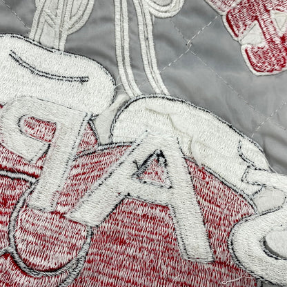 【中古品】【メンズ】 WESTARK ウエストアーク USA製 "ARTURO SAPO LOPEZ"EMBROIDERY NYLON STADIUM JACKET エンブロイダリー ナイロン スタジアム ジャケット アウター 146-260624-cs-09-izu サイズ：XL カラー：パープル 万代Net店