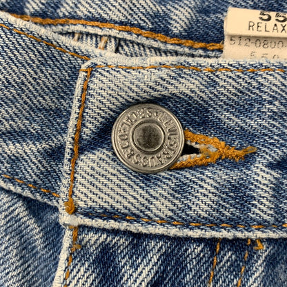 【中古品】【メンズ】 LEVI'S リーバイス 00S 刻印512 USA製 550 DENIM PANTS デニム パンツ ボトムス ズボン 157-260622-cs-07-izu サイズ：W36 L30 カラー：インディゴ 万代Net店