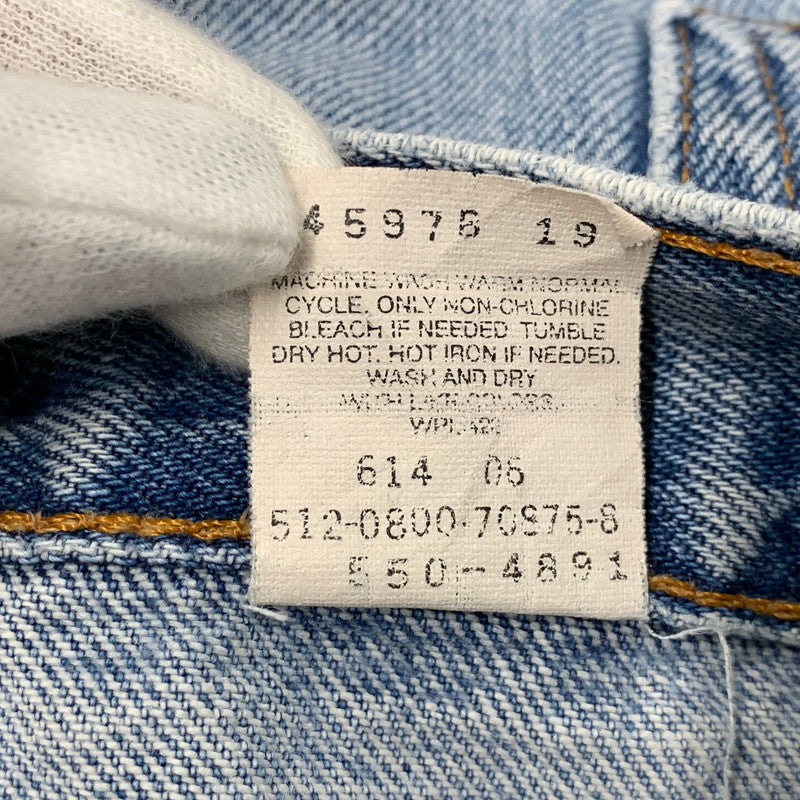 【中古品】【メンズ】 LEVI'S リーバイス 00S 刻印512 USA製 550 DENIM PANTS デニム パンツ ボトムス ズボン 157-260622-cs-07-izu サイズ：W36 L30 カラー：インディゴ 万代Net店