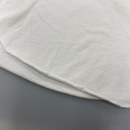 【中古品】【メンズ】 SCREEN STARS スクリーンスターズ 白タグ 80S USA製 企業ロゴ "ST.CROIX RODS" RAGLAN LS TEE ラグラン ロングスリーブ ティー トップス 七分丈 146-260624-cs-10-izu サイズ：L カラー：ホワイト×ネイビー 万代Net店