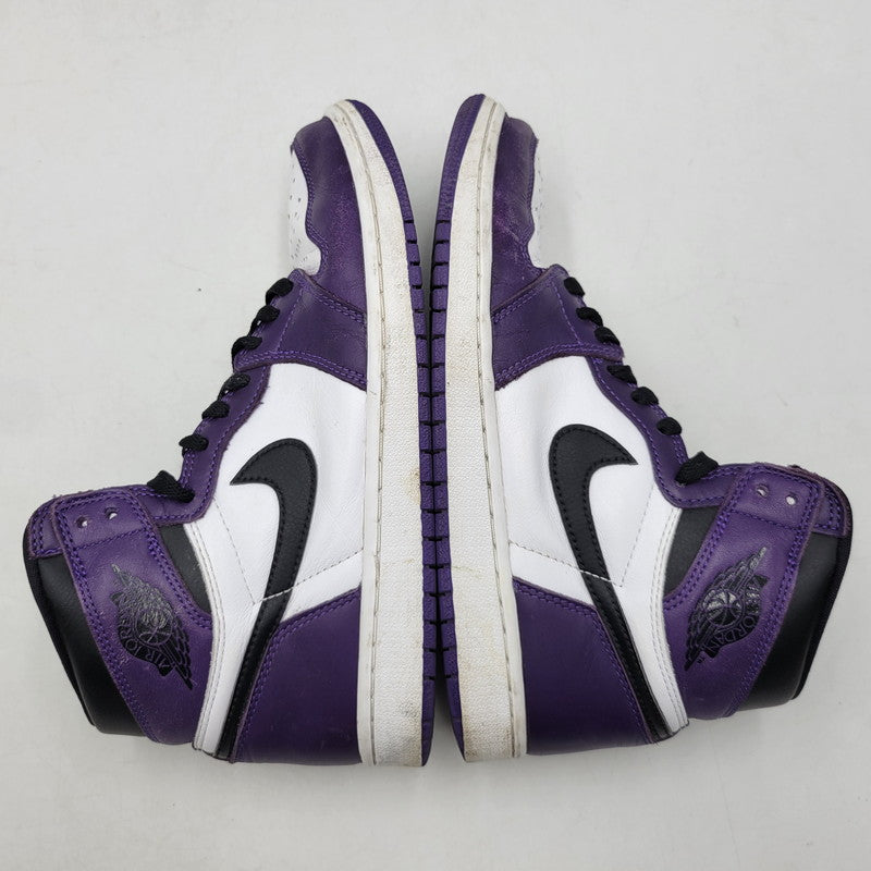 【中古品】【メンズ】 NIKE 5550898-500 AIR JORDAN 1 RETRO HIGH OG エア ジョーダン ワン レトロ ハイ オージー スニーカー シューズ 靴 160-260619-cs-14-izu サイズ：27cm カラー：COURT PURPLE/BLACK-WHITE 万代Net店