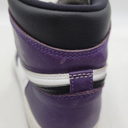 【中古品】【メンズ】 NIKE 5550898-500 AIR JORDAN 1 RETRO HIGH OG エア ジョーダン ワン レトロ ハイ オージー スニーカー シューズ 靴 160-260619-cs-14-izu サイズ：27cm カラー：COURT PURPLE/BLACK-WHITE 万代Net店