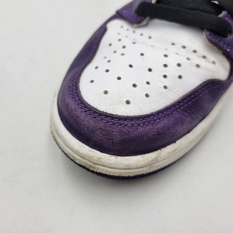【中古品】【メンズ】 NIKE 5550898-500 AIR JORDAN 1 RETRO HIGH OG エア ジョーダン ワン レトロ ハイ オージー スニーカー シューズ 靴 160-260619-cs-14-izu サイズ：27cm カラー：COURT PURPLE/BLACK-WHITE 万代Net店