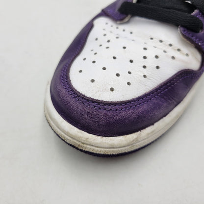 【中古品】【メンズ】 NIKE 5550898-500 AIR JORDAN 1 RETRO HIGH OG エア ジョーダン ワン レトロ ハイ オージー スニーカー シューズ 靴 160-260619-cs-14-izu サイズ：27cm カラー：COURT PURPLE/BLACK-WHITE 万代Net店