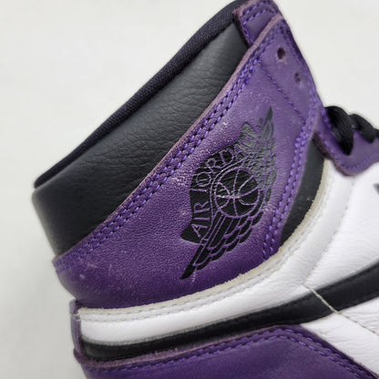 【中古品】【メンズ】 NIKE 5550898-500 AIR JORDAN 1 RETRO HIGH OG エア ジョーダン ワン レトロ ハイ オージー スニーカー シューズ 靴 160-260619-cs-14-izu サイズ：27cm カラー：COURT PURPLE/BLACK-WHITE 万代Net店