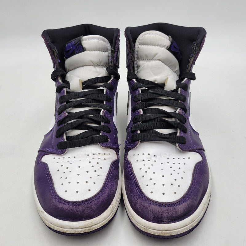 【中古品】【メンズ】 NIKE 5550898-500 AIR JORDAN 1 RETRO HIGH OG エア ジョーダン ワン レトロ ハイ オージー スニーカー シューズ 靴 160-260619-cs-14-izu サイズ：27cm カラー：COURT PURPLE/BLACK-WHITE 万代Net店