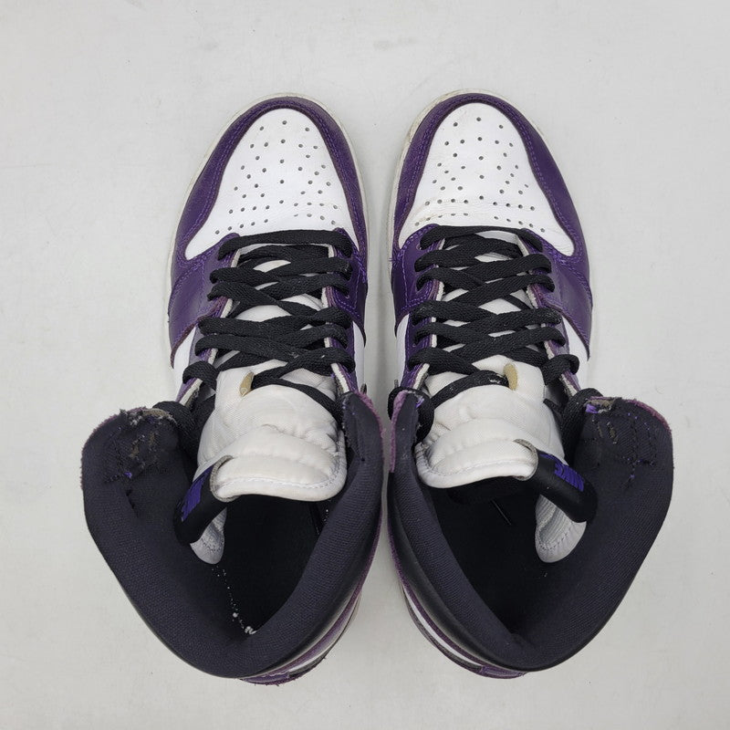 【中古品】【メンズ】 NIKE 5550898-500 AIR JORDAN 1 RETRO HIGH OG エア ジョーダン ワン レトロ ハイ オージー スニーカー シューズ 靴 160-260619-cs-14-izu サイズ：27cm カラー：COURT PURPLE/BLACK-WHITE 万代Net店