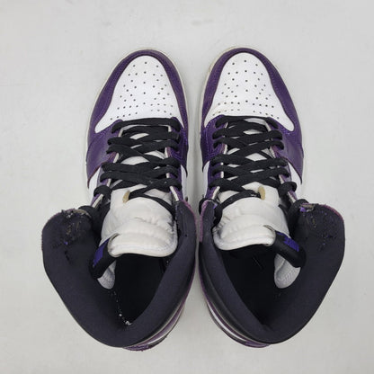 【中古品】【メンズ】 NIKE 5550898-500 AIR JORDAN 1 RETRO HIGH OG エア ジョーダン ワン レトロ ハイ オージー スニーカー シューズ 靴 160-260619-cs-14-izu サイズ：27cm カラー：COURT PURPLE/BLACK-WHITE 万代Net店