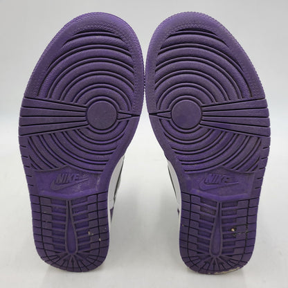 【中古品】【メンズ】 NIKE 5550898-500 AIR JORDAN 1 RETRO HIGH OG エア ジョーダン ワン レトロ ハイ オージー スニーカー シューズ 靴 160-260619-cs-14-izu サイズ：27cm カラー：COURT PURPLE/BLACK-WHITE 万代Net店
