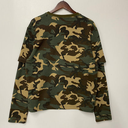 【中古品】【メンズ】 AFB エーエフビー THERMAL LAYERD LS TEE サーマル レイヤード ロングスリーブ Ｔシャツ トップス 142-260610-kh-08-izu サイズ：M カラー：マルチ 万代Net店