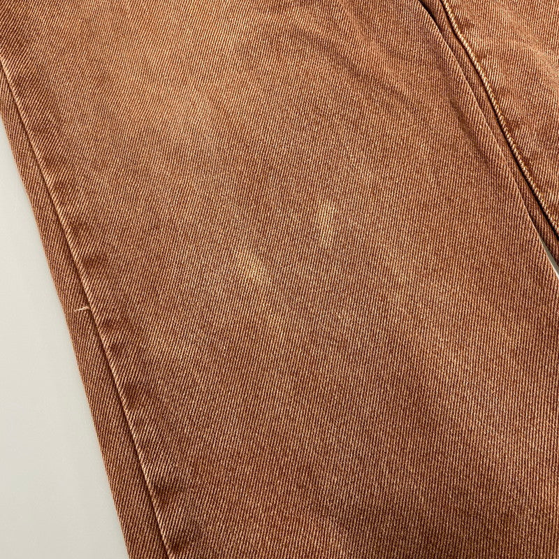【中古品】【メンズ】 OLD OUIKSILVER オールド クイックシルバー BROWN DENIM PANTS ブラウン デニム パンツ ボトムス ズボン 157-260618-cs-11-izu サイズ：32 カラー：ブラウン 万代Net店