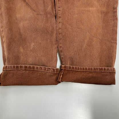 【中古品】【メンズ】 OLD OUIKSILVER オールド クイックシルバー BROWN DENIM PANTS ブラウン デニム パンツ ボトムス ズボン 157-260618-cs-11-izu サイズ：32 カラー：ブラウン 万代Net店