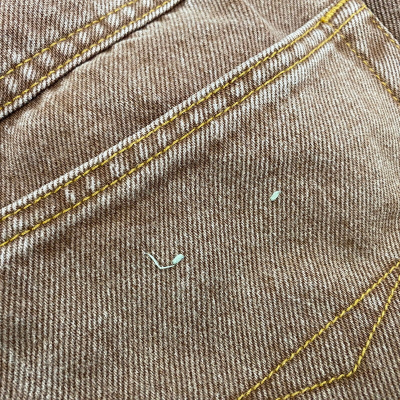 【中古品】【メンズ】 OLD OUIKSILVER オールド クイックシルバー BROWN DENIM PANTS ブラウン デニム パンツ ボトムス ズボン 157-260618-cs-11-izu サイズ：32 カラー：ブラウン 万代Net店
