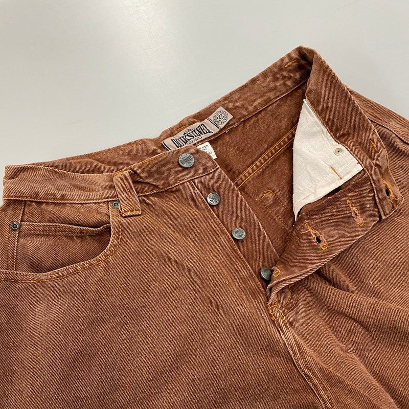 【中古品】【メンズ】 OLD OUIKSILVER オールド クイックシルバー BROWN DENIM PANTS ブラウン デニム パンツ ボトムス ズボン 157-260618-cs-11-izu サイズ：32 カラー：ブラウン 万代Net店