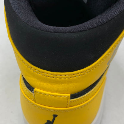 【中古品】【メンズ】 NIKE ナイキ 554724-035 AIR JORDAN エア ジョーダン1 RETRO MID レトロ ミッド NEW LOVE ニュー ラブ (2017) スニーカー シューズ 靴 160-260625-ya-11-izu サイズ：28cm カラー：ブラック×イエロー 万代Net店
