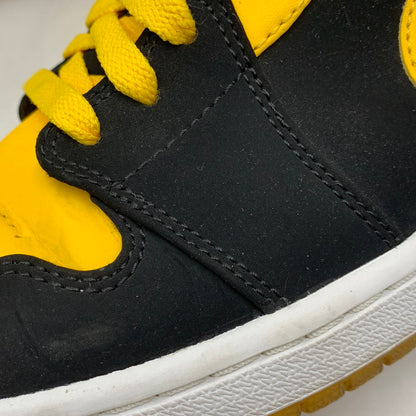 【中古品】【メンズ】 NIKE ナイキ 554724-035 AIR JORDAN エア ジョーダン1 RETRO MID レトロ ミッド NEW LOVE ニュー ラブ (2017) スニーカー シューズ 靴 160-260625-ya-11-izu サイズ：28cm カラー：ブラック×イエロー 万代Net店