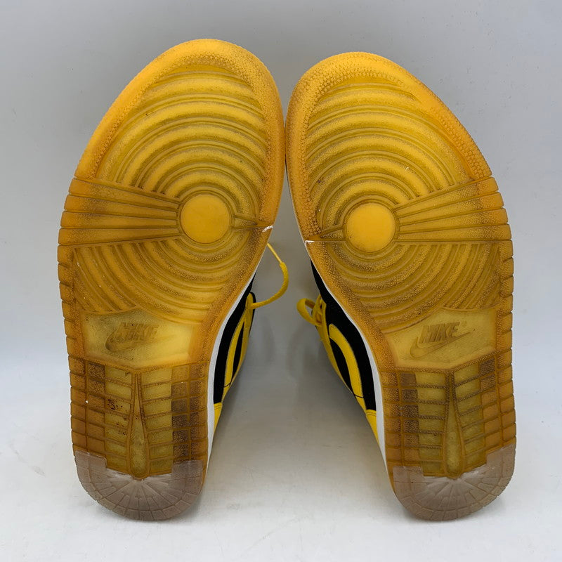 【中古品】【メンズ】 NIKE ナイキ 554724-035 AIR JORDAN エア ジョーダン1 RETRO MID レトロ ミッド NEW LOVE ニュー ラブ (2017) スニーカー シューズ 靴 160-260625-ya-11-izu サイズ：28cm カラー：ブラック×イエロー 万代Net店