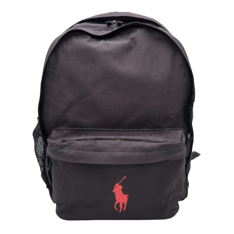 【中古品】【メンズ/レディース】 POLO RALPH LAUREN ポロ・ラルフローレン BIG PONY BACKPACK ビッグ ポニー バックパック カバン 鞄 188-260619-cs-18-izu カラー：ブラック 万代Net店
