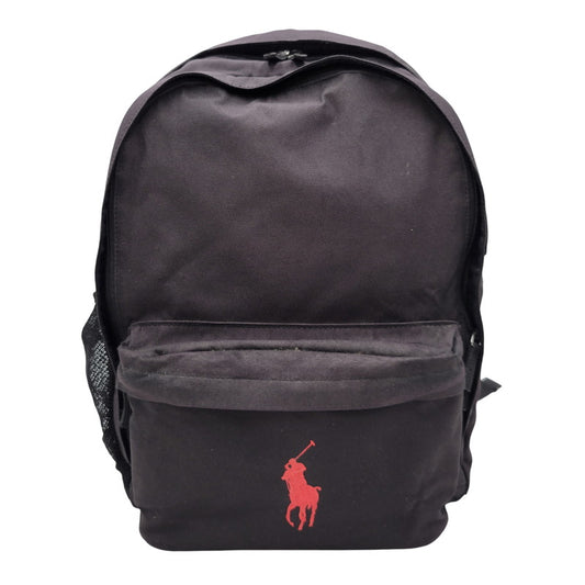 【中古品】【メンズ/レディース】 POLO RALPH LAUREN ポロ・ラルフローレン BIG PONY BACKPACK ビッグ ポニー バックパック カバン 鞄 188-260619-cs-18-izu カラー：ブラック 万代Net店
