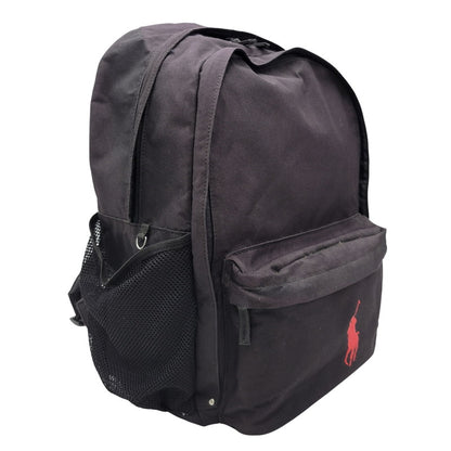 【中古品】【メンズ/レディース】 POLO RALPH LAUREN ポロ・ラルフローレン BIG PONY BACKPACK ビッグ ポニー バックパック カバン 鞄 188-260619-cs-18-izu カラー：ブラック 万代Net店