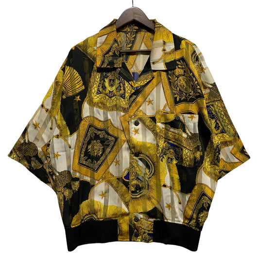 【現状渡し品】【メンズ】 USED ユーズド BAROQUE PATTERN バロックパターン S S SHIRT ショートスリーブ シャツ トップス 半袖 146-260625-ya-06-izu サイズ：M カラー：マルチ 万代Net店