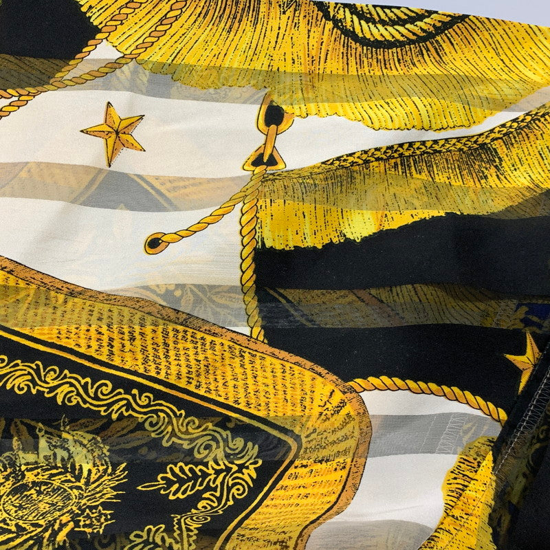 【現状渡し品】【メンズ】 USED ユーズド BAROQUE PATTERN バロックパターン S S SHIRT ショートスリーブ シャツ トップス 半袖 146-260625-ya-06-izu サイズ：M カラー：マルチ 万代Net店