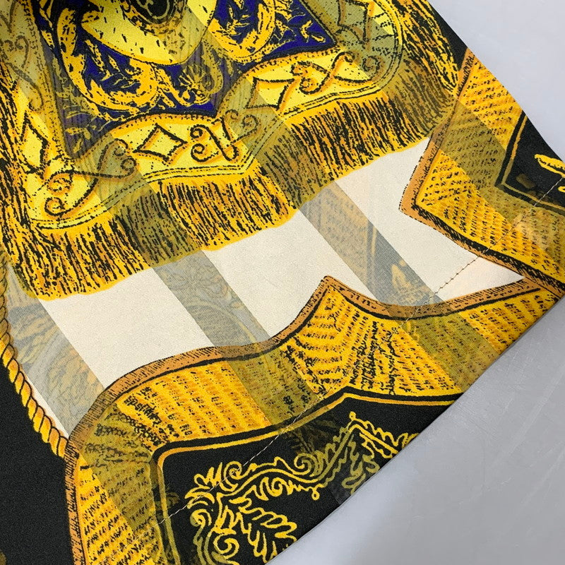 【現状渡し品】【メンズ】 USED ユーズド BAROQUE PATTERN バロックパターン S S SHIRT ショートスリーブ シャツ トップス 半袖 146-260625-ya-06-izu サイズ：M カラー：マルチ 万代Net店