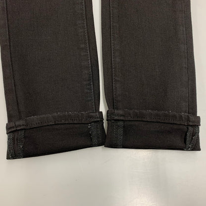 【中古品】【メンズ】 MNML ミニマル X165 PAISLEY STRETCH DENIM PANTS ペイズリー ストレッチ デニム パンツ ボトムス ズボン 153-260611-cs-06-izu サイズ：W30 カラー：ブラック 万代Net店