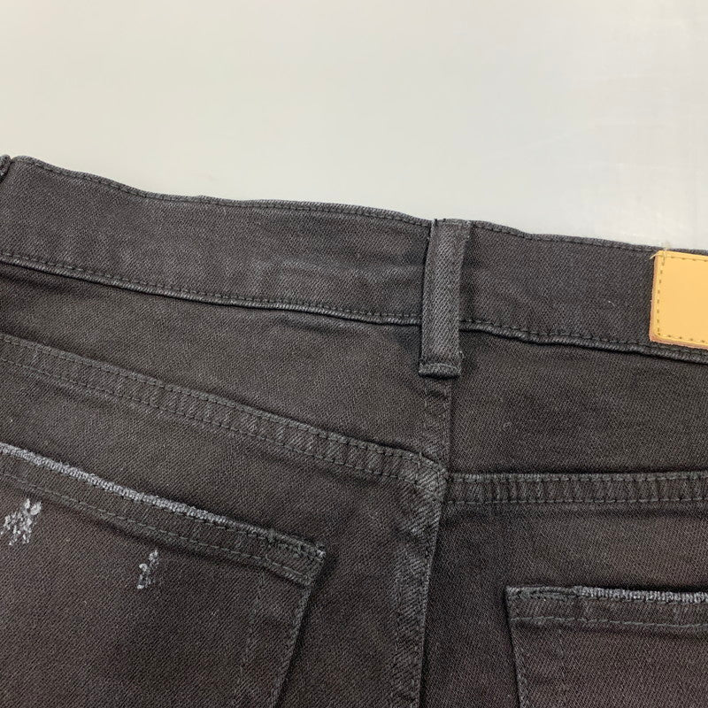 【中古品】【メンズ】 MNML ミニマル X165 PAISLEY STRETCH DENIM PANTS ペイズリー ストレッチ デニム パンツ ボトムス ズボン 153-260611-cs-06-izu サイズ：W30 カラー：ブラック 万代Net店