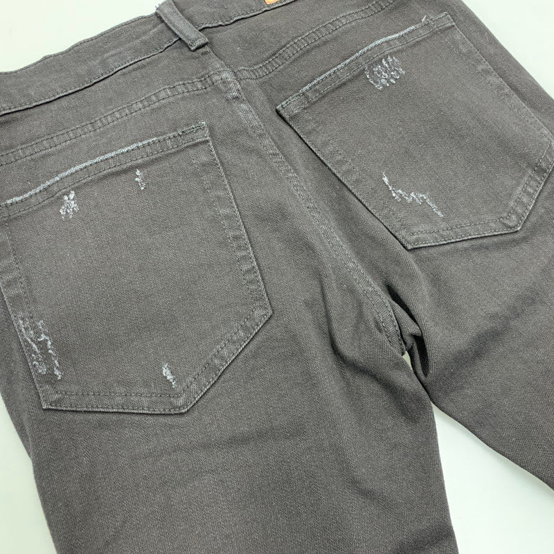【中古品】【メンズ】 MNML ミニマル X165 PAISLEY STRETCH DENIM PANTS ペイズリー ストレッチ デニム パンツ ボトムス ズボン 153-260611-cs-06-izu サイズ：W30 カラー：ブラック 万代Net店