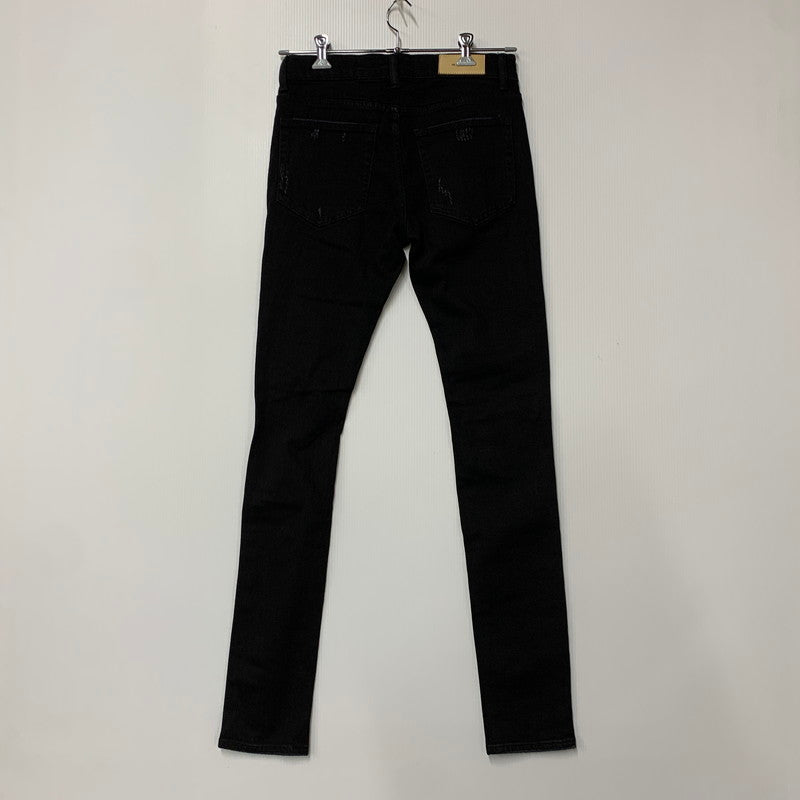 【中古品】【メンズ】 MNML ミニマル X165 PAISLEY STRETCH DENIM PANTS ペイズリー ストレッチ デニム パンツ ボトムス ズボン 153-260611-cs-06-izu サイズ：W30 カラー：ブラック 万代Net店