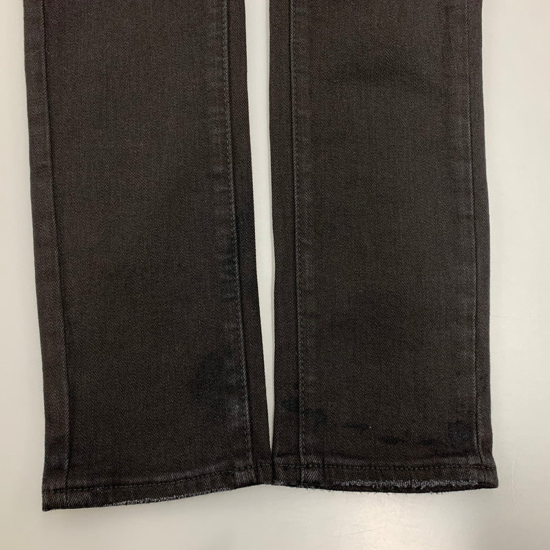 【中古品】【メンズ】 MNML ミニマル X165 PAISLEY STRETCH DENIM PANTS ペイズリー ストレッチ デニム パンツ ボトムス ズボン 153-260611-cs-06-izu サイズ：W30 カラー：ブラック 万代Net店