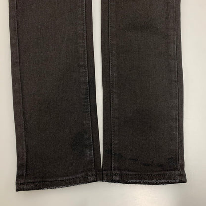 【中古品】【メンズ】 MNML ミニマル X165 PAISLEY STRETCH DENIM PANTS ペイズリー ストレッチ デニム パンツ ボトムス ズボン 153-260611-cs-06-izu サイズ：W30 カラー：ブラック 万代Net店