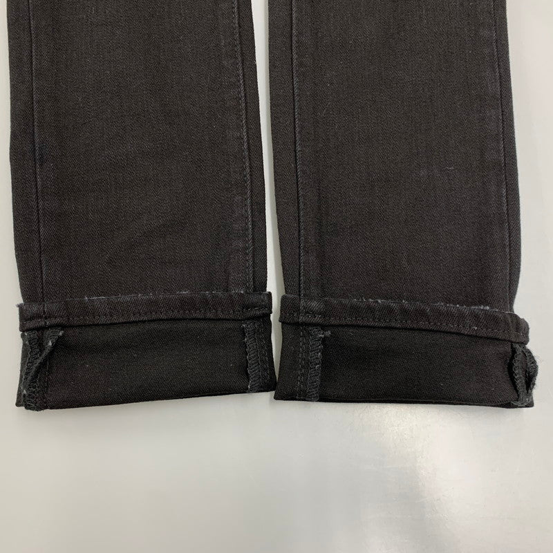 【中古品】【メンズ】 MNML ミニマル X165 PAISLEY STRETCH DENIM PANTS ペイズリー ストレッチ デニム パンツ ボトムス ズボン 153-260611-cs-05-izu サイズ：W32 カラー：ブラック 万代Net店