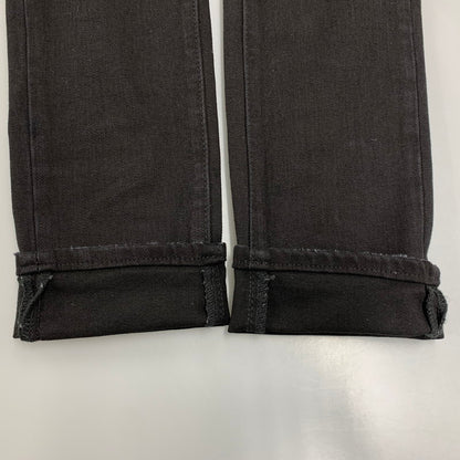 【中古品】【メンズ】 MNML ミニマル X165 PAISLEY STRETCH DENIM PANTS ペイズリー ストレッチ デニム パンツ ボトムス ズボン 153-260611-cs-05-izu サイズ：W32 カラー：ブラック 万代Net店
