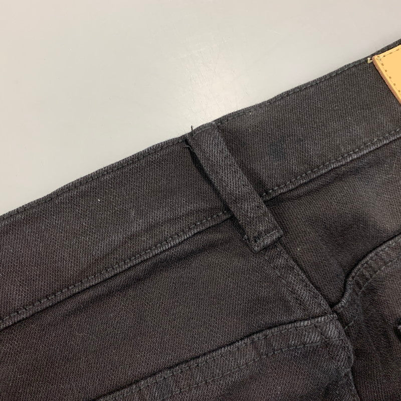 【中古品】【メンズ】 MNML ミニマル X165 PAISLEY STRETCH DENIM PANTS ペイズリー ストレッチ デニム パンツ ボトムス ズボン 153-260611-cs-05-izu サイズ：W32 カラー：ブラック 万代Net店