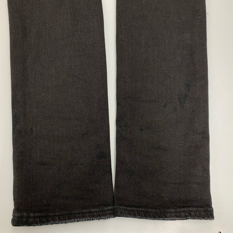 【中古品】【メンズ】 MNML ミニマル X165 PAISLEY STRETCH DENIM PANTS ペイズリー ストレッチ デニム パンツ ボトムス ズボン 153-260611-cs-05-izu サイズ：W32 カラー：ブラック 万代Net店
