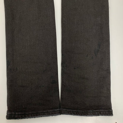【中古品】【メンズ】 MNML ミニマル X165 PAISLEY STRETCH DENIM PANTS ペイズリー ストレッチ デニム パンツ ボトムス ズボン 153-260611-cs-05-izu サイズ：W32 カラー：ブラック 万代Net店