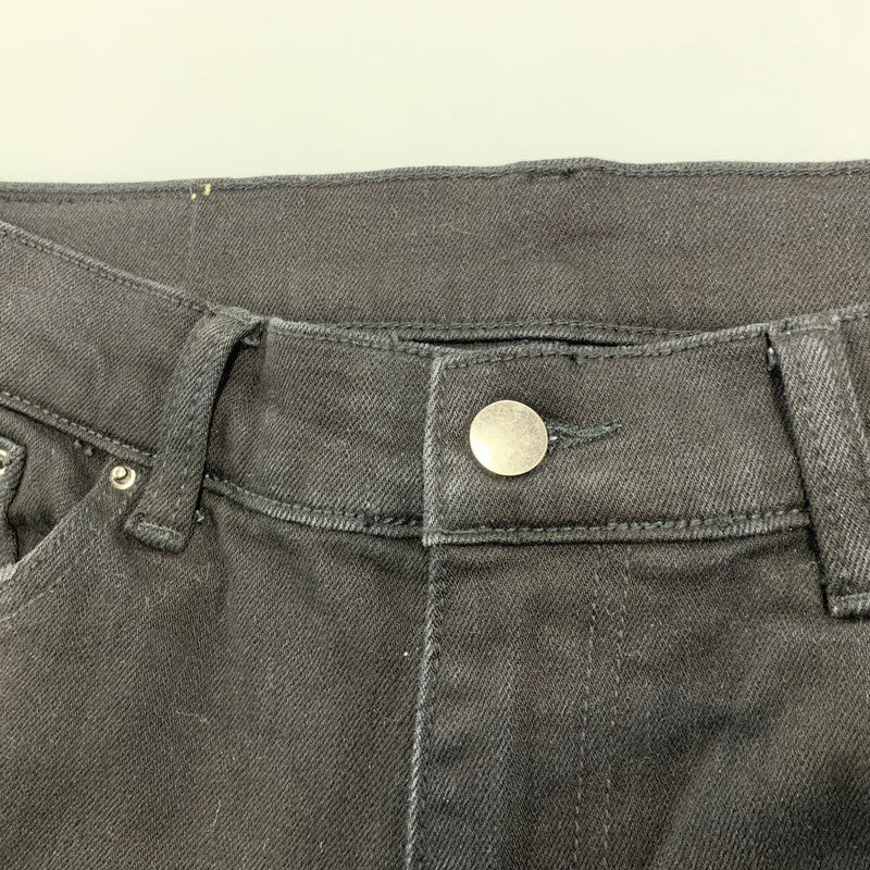 【中古品】【メンズ】 MNML ミニマル X165 PAISLEY STRETCH DENIM PANTS ペイズリー ストレッチ デニム パンツ ボトムス ズボン 153-260611-cs-05-izu サイズ：W32 カラー：ブラック 万代Net店