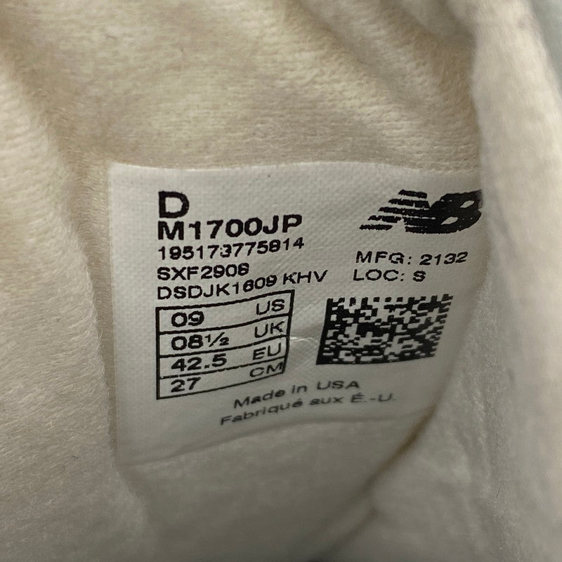 【中古品】【メンズ】 NEW BALANCE ニューバランス M1700JP 1700 スニーカー 靴 162-260611-kh-05-izu サイズ：27 カラー：グレー系 万代Net店